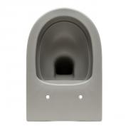 WC závěsné VitrA Sento SmoothFlush šedé včetně sedátka, zadní odpad 7848-076-0101 (obr. 7)