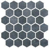 Mozaika Cir Materia Prima navy sea hexagon modrá