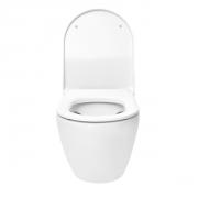 WC závěsné VitrA S60 bílé včetně sedátka softclose Duroplast, zadní odpad 7510-003-6288 (obr.5)
