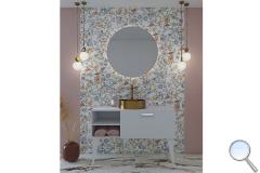 Koupelna Dom Kipling růžová 1 - koupelna-kipling-ruzova-kvetinovy-vzor-mramor-se-sprchovym-koutem-003