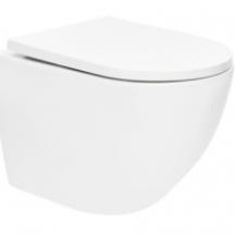 WC se sedátkem softclose závěsné SAT bílá lesk vírové SAT67010RTORP