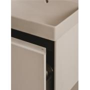 Koupelnová skříňka s keramickým umyvadlem Roca Ona 80x50,5x46 cm písková mat ONA801ZPML (obr. 4)