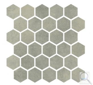 Mozaika Cir Materia Prima soft mint hexagon zelená