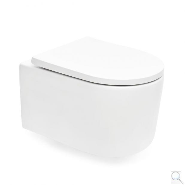 WC se sedátkem softclose závěsné SAT bílé vírové SAT72010RTORP obr. 1