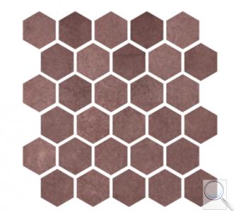 Mozaika Cir Materia Prima jewel hexagon fialová